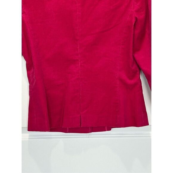 Halogen Hot Pink Corduroy Jacket Size Medium - Picture 5 of 7